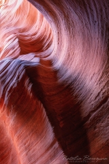 abstraction,-Antelope-Canyon-X,-vertical,-orange