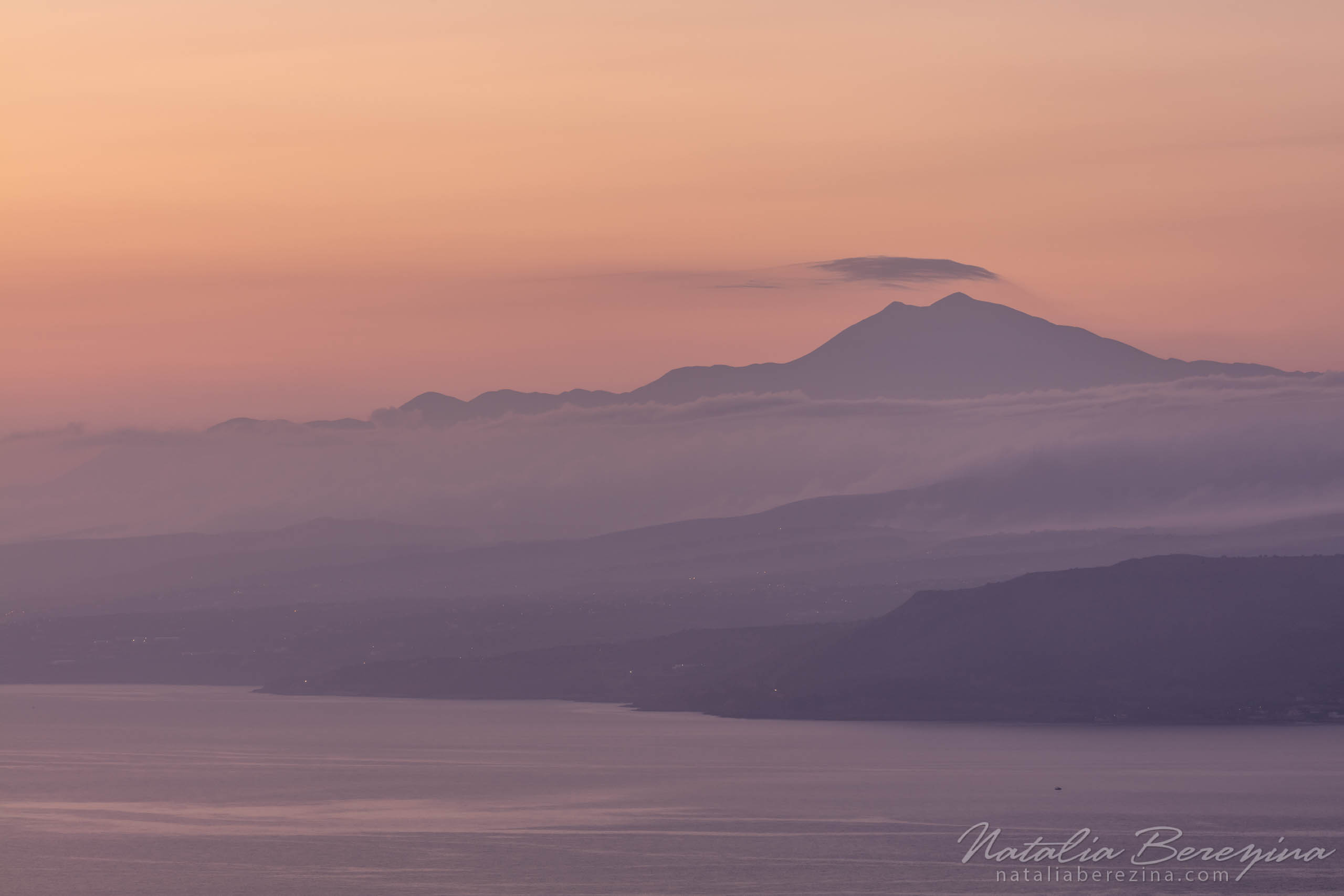 Greece, Crete, landscape, sea, sunrise, layers, orange, skyline CR1-NB0B4A6911 - Crete, Greece - Natalia Berezina Photography