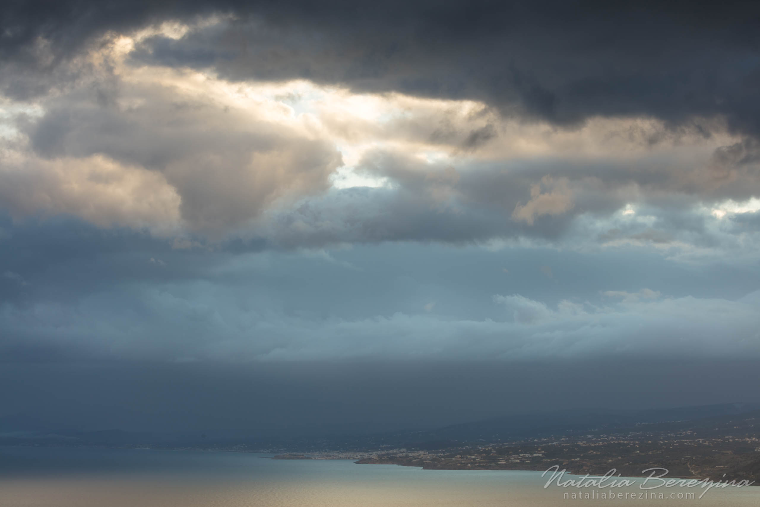 Greece, Crete, landscape, sea, sunrise, cloud, skyline, sunlight GR1-NB0B4A9283 - Crete, Greece - Natalia Berezina Photography