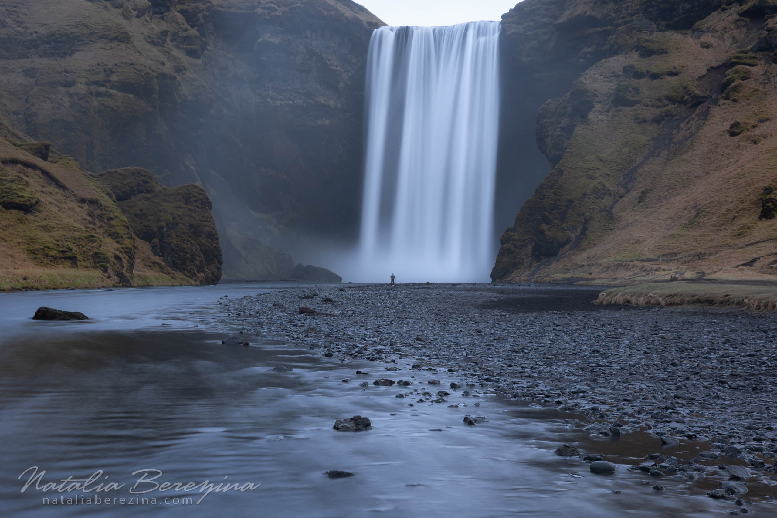 Iceland, landscape, waterfall IC1-NBDK1U1422 - Iceland - Natalia Berezina Photography