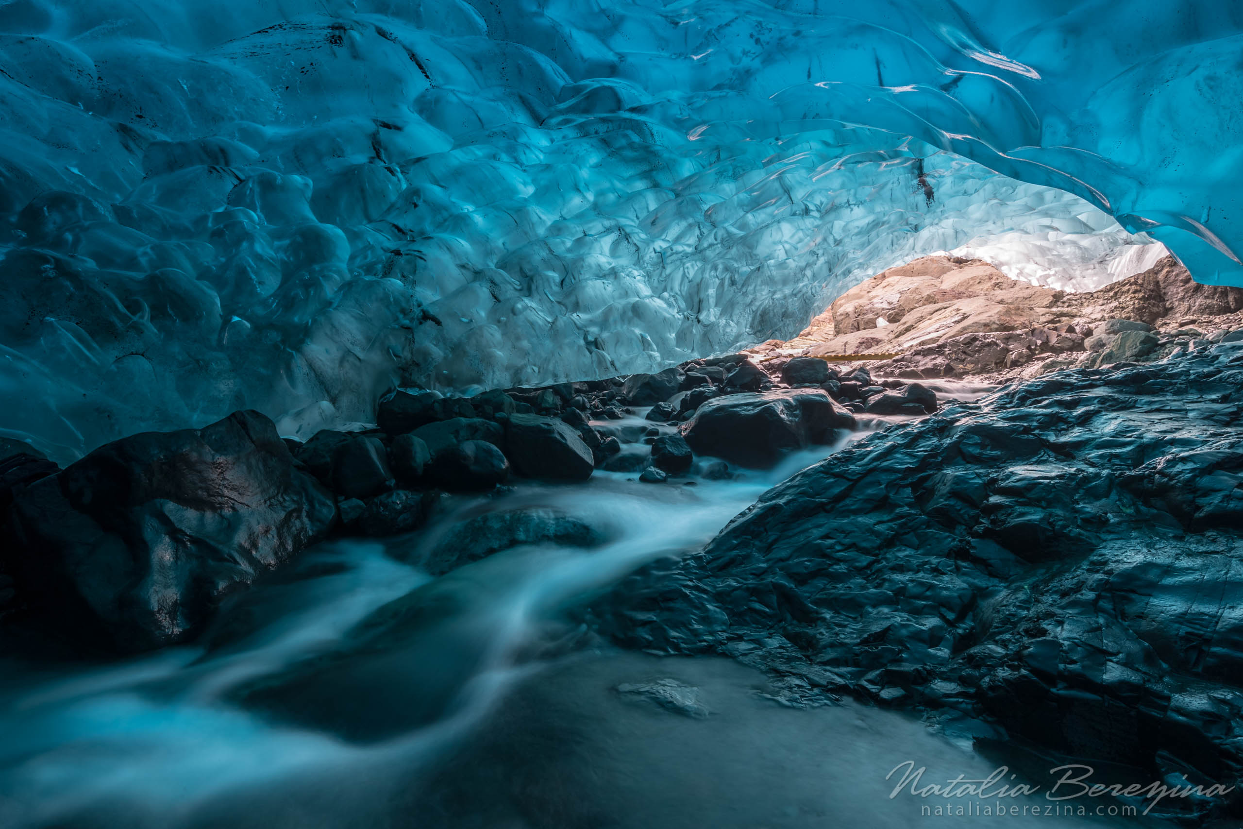 Iceland, ice, glacier, blue IC1-NBDK1U1779 - Iceland - Natalia Berezina Photography